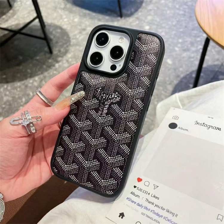 Goyard ゴヤールブランドiPhone16  17 pro 15 16pro max 16eケースメンズブランドアップル16+ 16 pro max 16e 14 15 17 pro airケース激安パロディiPhone16 17 air 15pro max 16pro 13 12スマホカバー耐衝撃オシャレ