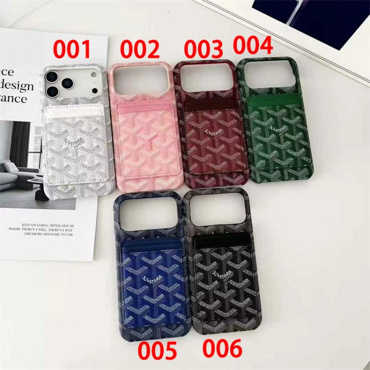 Goyard ゴヤールブランドアップル16+ 16 pro max 16e 14 15 17 pro airケース激安パロディiPhone 16 15 plus 16 17pro max airブランドスマホケースiPhone16 17 air 15pro max 16pro 13 12スマホカバー耐衝撃オシャレ