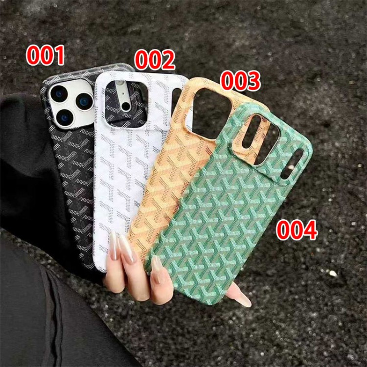 Goyard ゴヤールブランドiPhone16  17 pro 15 16pro max 16eケースメンズiPhone16 17 air 15pro max 16pro 13 12スマホカバー耐衝撃オシャレアップル17air 16e 15 pro max 16 plusケース全機種対応パロディ