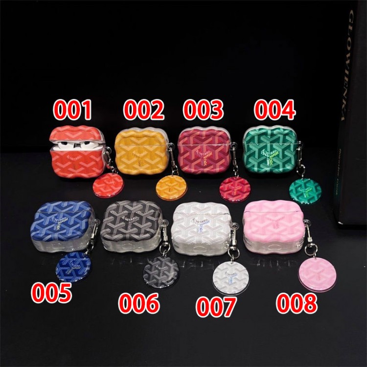 Goyard ゴヤールスニーカー形のairpods 4 pro2 pro3ケース ブランド 人気ブランドairpods 4 3/プロ2カバーパロディメンズ向けAirPods 4/3/2/1ケースブランドかっこいいブランド若者オシャレエアーポッズ4 3 pro2/proケース耐衝撃