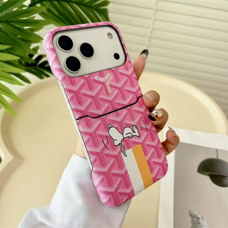Goyard ゴヤールブランドiPhone air 16 17 pro 15 16pro max ケースメンズ芸能人愛用するブランドアイフォン17 16 pro15 16 pro maxケースカバーアップル AIR 17 16e 15 pro max 16 plusケース全機種対応パロディ