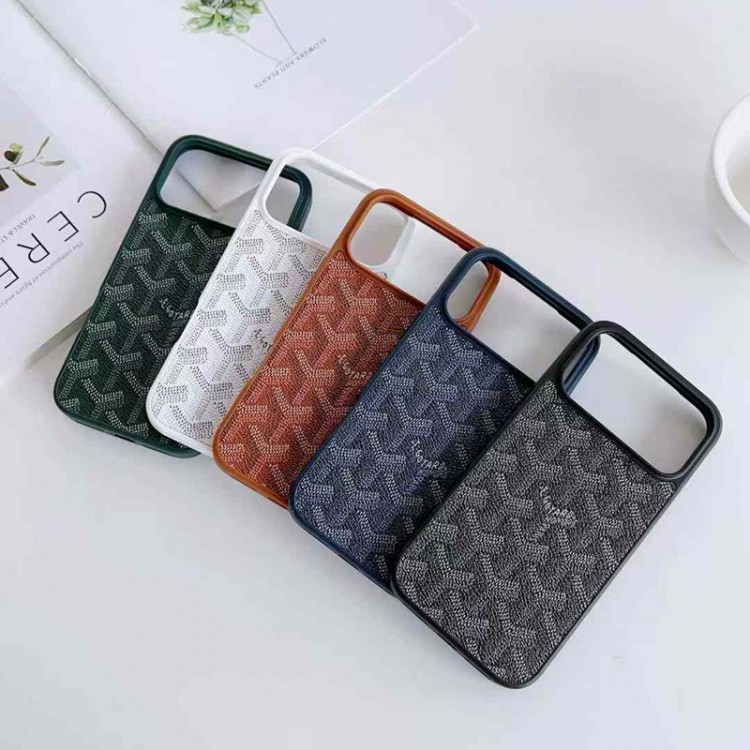 Goyard ゴヤールブランドアイフォン16 pro max Air 17 15plus 16プロマックスマホカバー男女兼用iPhone16 17 air 15pro max 16pro 13 12スマホカバー耐衝撃オシャレアップル AIR 17 16e 15 pro max 16 plusケース全機種対応パロディ