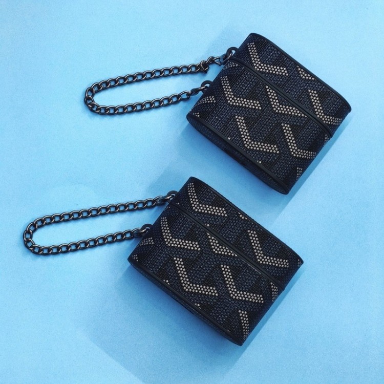 Goyard ゴヤールairpods 4 pro3 pro2 3カバー 軽量 紛失防止AirPods 3 4ブランドケース 携帯便利 ファッションブランドairpods 4 3/プロ2/ プロ3カバーパロディブランド若者オシャレエアーポッズ4 3 pro2/proケース耐衝撃