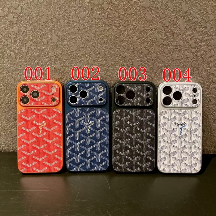 Goyard ゴヤールiPhone 16 15 plus 16 17pro max Airブランドスマホケースブランドアイフォン16 pro max Air 17 15plus 16プロマックスマホカバー男女兼用iPhone16 17 17e 15pro max 16pro 13 12スマホカバー耐衝撃オシャレ