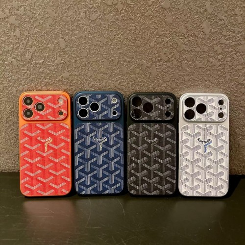 Goyard ゴヤールiPhone 16 15 plus 16 17pro max Airブランドスマホケースブランドアイフォン16 pro max Air 17 15plus 16プロマックスマホカバー男女兼用iPhone16 17 17e 15pro max 16pro 13 12スマホカバー耐衝撃オシャレ