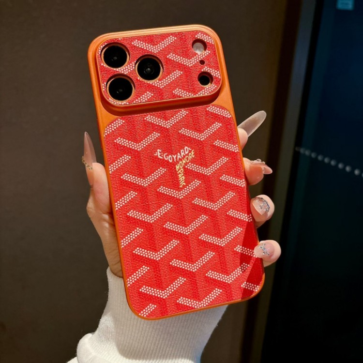 Goyard ゴヤールiPhone 16 15 plus 16 17pro max Airブランドスマホケースブランドアイフォン16 pro max Air 17 15plus 16プロマックスマホカバー男女兼用iPhone16 17 17e 15pro max 16pro 13 12スマホカバー耐衝撃オシャレ