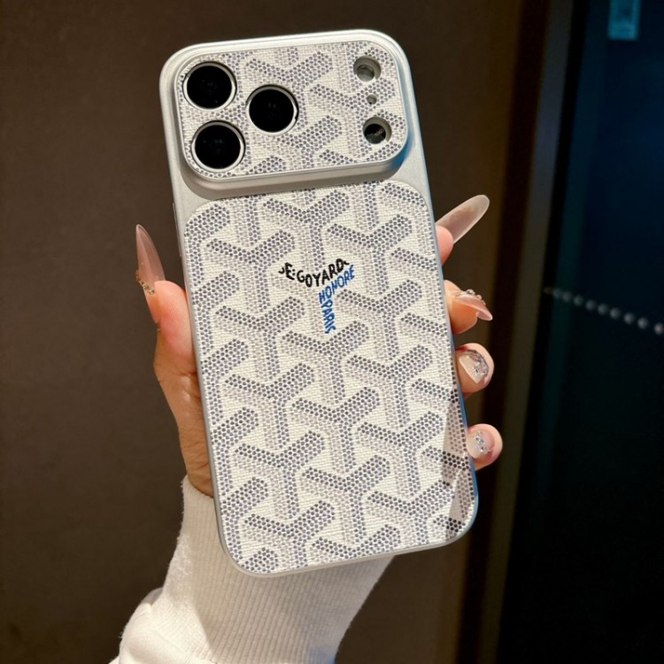 Goyard ゴヤールiPhone 16 15 plus 16 17pro max Airブランドスマホケースブランドアイフォン16 pro max Air 17 15plus 16プロマックスマホカバー男女兼用iPhone16 17 17e 15pro max 16pro 13 12スマホカバー耐衝撃オシャレ