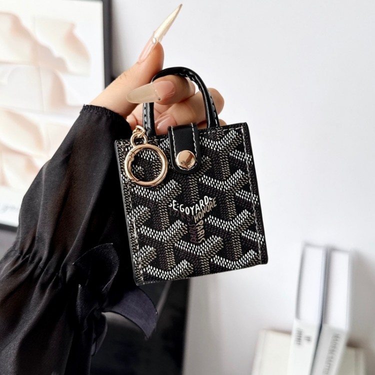 Goyard ゴヤールairpods 4 pro3 pro2 3カバー 軽量 紛失防止AirPods 3 4ブランドケース 携帯便利 ファッションかわいいエアーポッズプロ3/4/3/2/1カバー個性ブランド若者オシャレエアーポッズ4 3 pro2/proケース耐衝撃