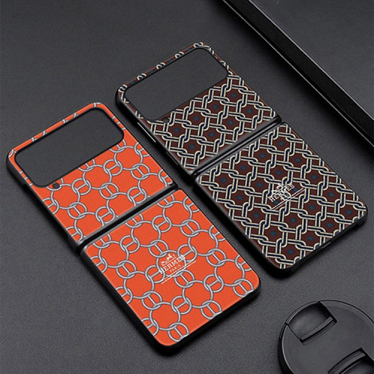 HERMES ブランド  Samsung ギャラクシーゼットflip3/flipフルカバー 全面保護 シンプル エルメスGALAXY Z Fold3/Fold2/Fold革ケース 耐久性 男女兼用 galaxy w21/W20カバー 軽量 オシャレ 激安