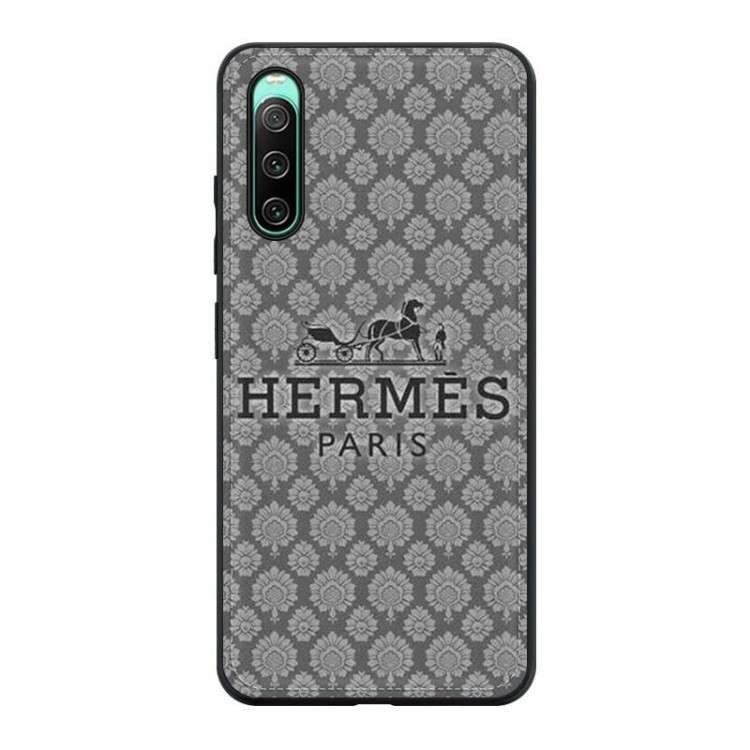 ブランド HERMES エクスペリア 10 IVスマホカバー 高品質 フィット 軽量 エルメス Xperia 1iv ケース 簡単ジャケット型 携帯便利 ソニー 10 iii/pro-iカバー おしゃれ 耐衝撃 メンズ レディース