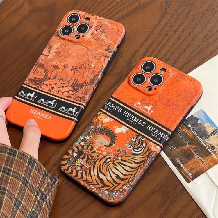 Hermes エルメスブランドiPhone16 15 14pro maxケースメンズiPhone16  15pro max 14pro 13 12スマホカバー耐衝撃オシャレアップル16 15/14 pro max plusケース全機種対応パロディ