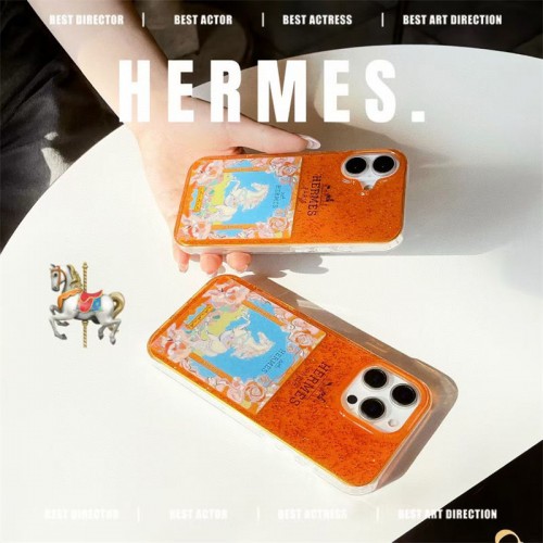 Hermes エルメスアイフォン16 pro max 17 air 15 14 16 plusハイブランドケースブランドアップル16+ 16 pro max 16e 14 15 17 pro airケース激安パロディiPhone16 17 air 15pro max 16pro 13 12スマホカバー耐衝撃オシャレ