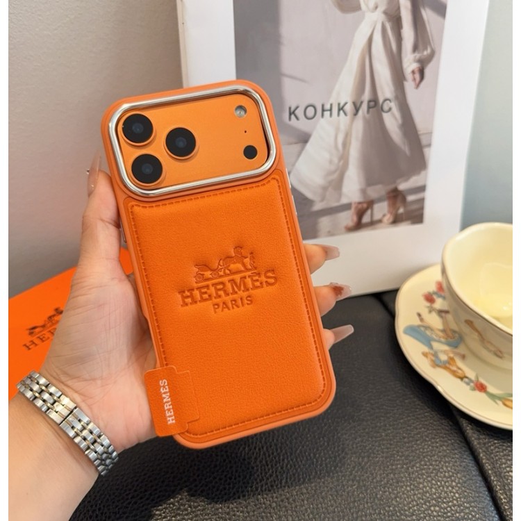 Hermes エルメスブランドiPhone air 16 17 pro 15 16pro max ケースメンズブランドアップル16+ 16 pro max 16e 14 15 17 pro airケース激安パロディブランドアイフォン16 pro max Air 17 15plus 16プロマックスマホカバー男女兼用