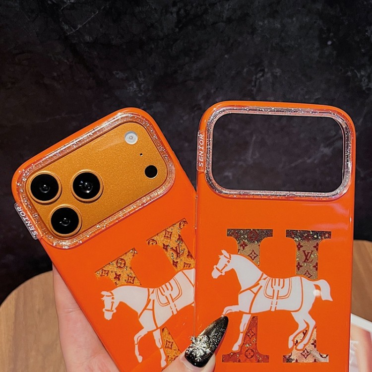 Hermes エルメスブランドiPhone air 16 17 pro 15 16pro max ケースメンズiPhone 16 15 plus 16 17pro max Airブランドスマホケースアップル AIR 17 16e 15 pro max 16 plusケース全機種対応パロディ