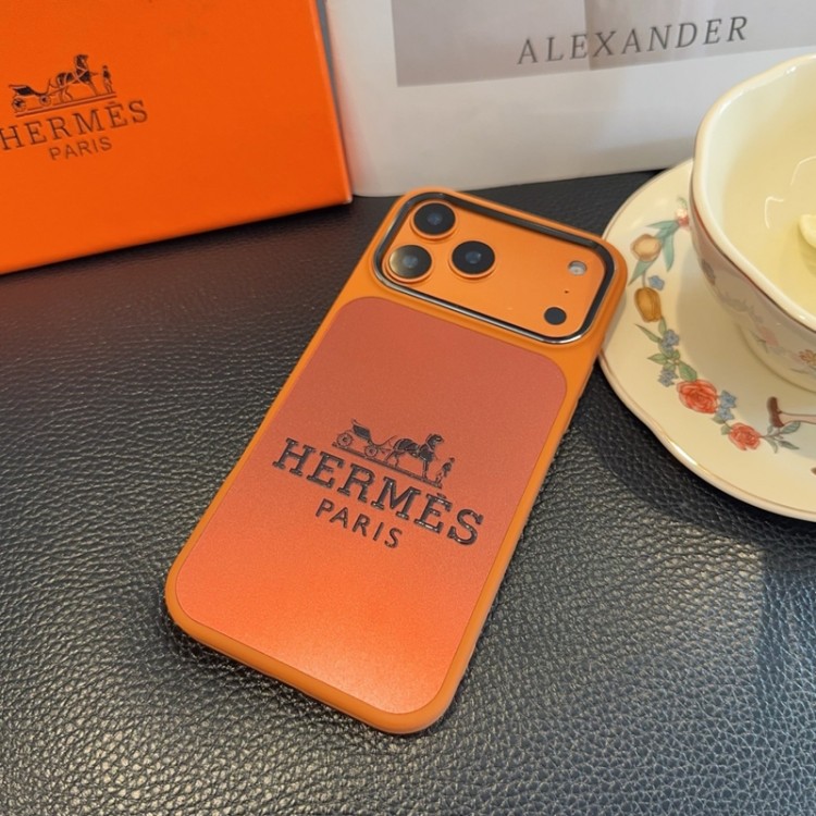 Hermes エルメスブランドiPhone air 16 17 pro 15 16pro max ケースメンズiPhone 16 15 plus 16 17pro max AirブランドスマホケースiPhone16 17 17e 15pro max 16pro 13 12スマホカバー耐衝撃オシャレ