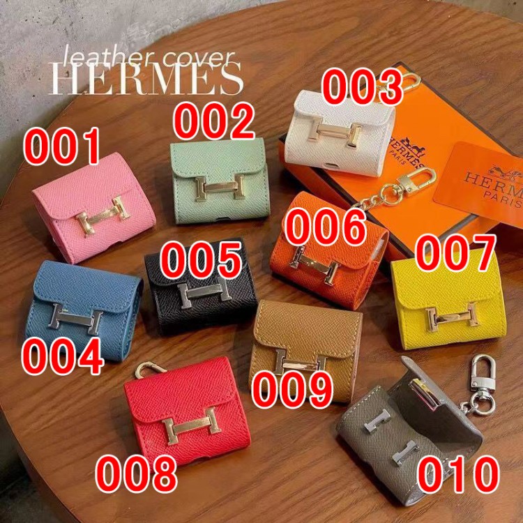 Hermes エルメスブランドエアーポッズpro2保護ケースAirPods 3 4ブランドケース 携帯便利 ファッションメンズ向けAirPods 4/3/2/1ケースブランドかっこいいブランド若者オシャレエアーポッズpro2/proケース耐衝撃