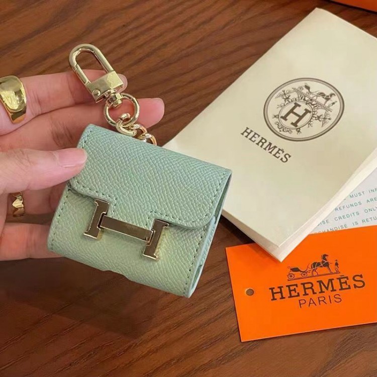 Hermes エルメスブランドエアーポッズpro2保護ケースAirPods 3 4ブランドケース 携帯便利 ファッションメンズ向けAirPods 4/3/2/1ケースブランドかっこいいブランド若者オシャレエアーポッズpro2/proケース耐衝撃