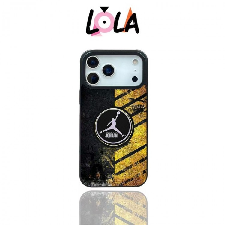 Jordan ジョーダンブランドiPhone air 16 17 pro 15 16pro max ケースメンズブランドアイフォン16 pro max Air 17 15plus 16プロマックスマホカバー男女兼用iPhone16 17 air 15pro max 16pro 13 12スマホカバー耐衝撃オシャレ