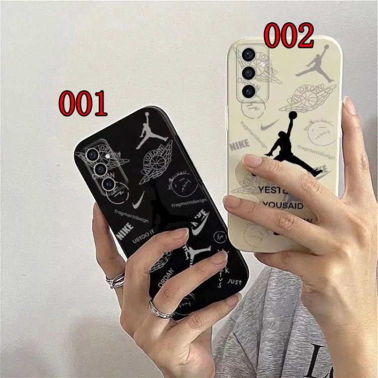 Jordan ジョーダンブランドGalaxy a54 a55 samsung s25 s24 ultra s23 plusケース薄型ファッションギャラクシーA53 a55 iphone Air 16 15 17 proブランドカバー耐衝撃ブランドサムスンa32 a23 a35ケース激安パロディgalaxy a55 a54 a53/a52ブランドスマホケース