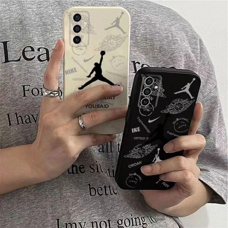 Jordan ジョーダンブランドGalaxy a54 a55 samsung s25 s24 ultra s23 plusケース薄型ファッションギャラクシーA53 a55 iphone Air 16 15 17 proブランドカバー耐衝撃ブランドサムスンa32 a23 a35ケース激安パロディgalaxy a55 a54 a53/a52ブランドスマホケース