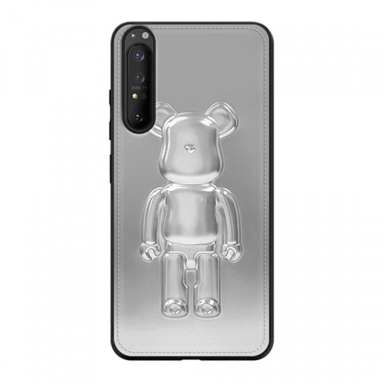 ファッションブランド カウズ パロディーXPERIA5III/5IIスマホケース純正レザー 個性な立体人形 kaws エクスペリア1ii/1フルカバー 耐衝撃 シンプル 流行り 人気 メンズ レディース 激安