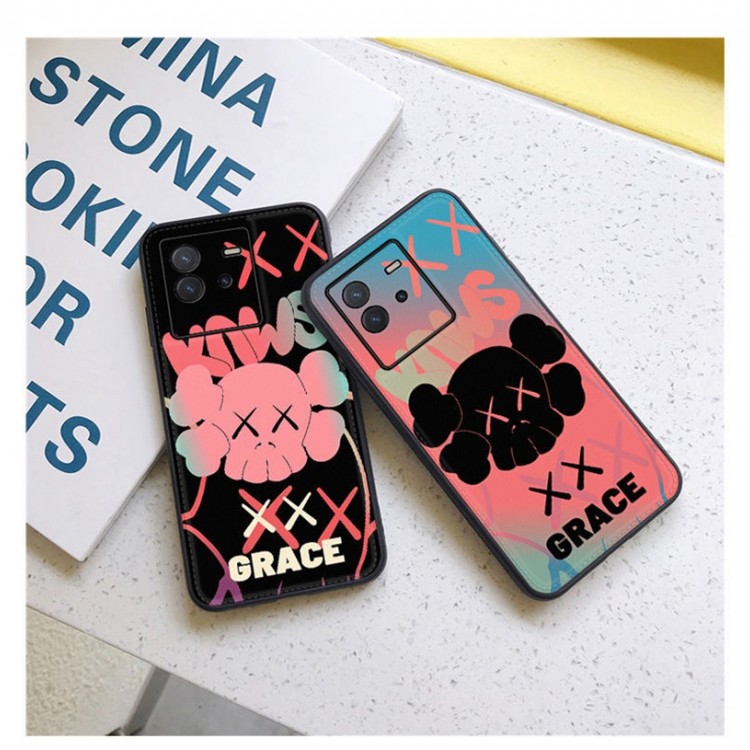 カウズ ギャラクシー S23+/S22ultra/A53/A33携帯カバー 個性柄 オシャレKAWS iPhone14Pro/13mini/12pro max/11ケースブランド 全面保護 キズ防止 XPERIA 1IV/5iv/5iii/10ivケース スリム 軽量 ファッション 男女兼用