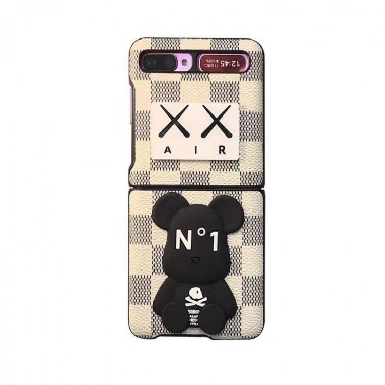 Kaws カウズかわいいsamsung z fold 5 4 flip5 4ケースカバー激安ハイブランドGalaxy z flip 5 4 3携帯ケースビジネス大人っぽい ギャラクシーz fold3/2 4 5ブランドスマホカバーブランド落下保護galaxy z flip3 4 5携帯カバーレディース