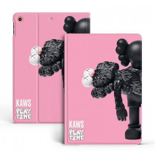 Kaws カウズカワイイ ブランド アイパッドmini6 7保護カバー スタンドハイブランド アイパッド10 2023ケース激安おしゃれ iPad AIR5 6/mini6 7手帳型ケース 全面カバーアイパッド ポロ12.9/11インチケースカバー多機能性