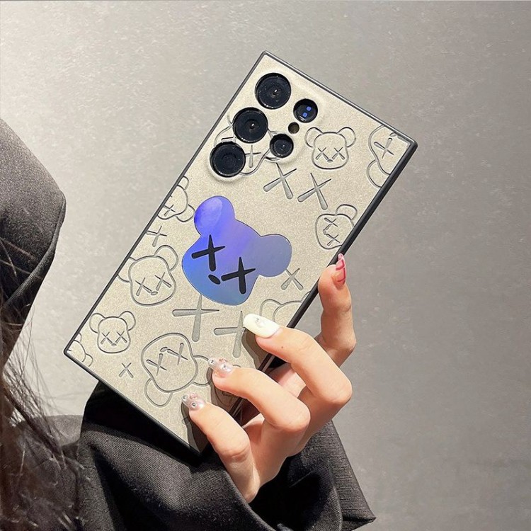 Kaws カウズギャラクシーs23 s24 ultraスマホケースレディース人気 Samsung s24 s23 + ultra iphone 14 15 pro plusブランドスマホカバーgalaxy s23 s22 ultra plusエースハイブランドブランド軽量サムスンs24 s23/s24+/s23ultra iphone 14 15スマホカバー