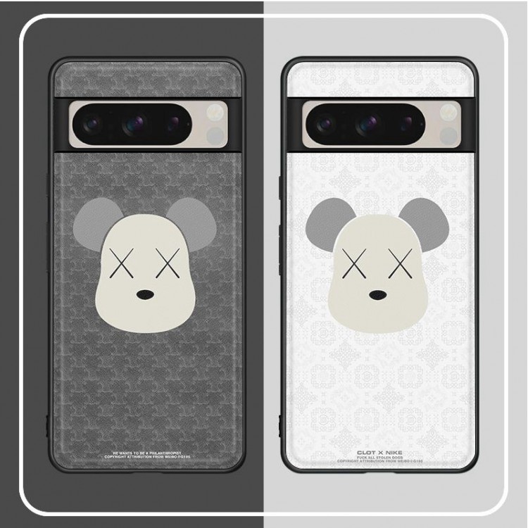 Kaws カウズグーグル ピクセル 7a 8a 8プロケースメンズレディースGoogle Pixel 8a/8 proカバー耐衝撃グーグル ピクセル8a 7a 6a 5/4aカバーGoogle Pixel 8 pro 8a愛用ブランドケースカバー