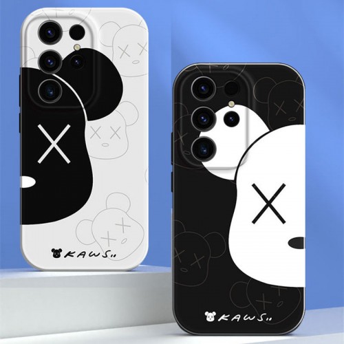 Kaws カウズギャラクシーs23 s24 ultraスマホケースレディース人気 Samsung s24 s23 + ultra iphone 16 14 15 pro plusブランドスマホカバーブランドパロディSamsung s23/s22+/s24ultraケース 人気 キズ防止ブランド軽量サムスンs24 s23/s24+/s23ultra iphone 14 15 16スマホカバー