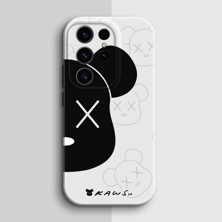 Kaws カウズギャラクシーs23 s24 ultraスマホケースレディース人気 Samsung s24 s23 + ultra iphone 16 14 15 pro plusブランドスマホカバーブランドパロディSamsung s23/s22+/s24ultraケース 人気 キズ防止ブランド軽量サムスンs24 s23/s24+/s23ultra iphone 14 15 16スマホカバー