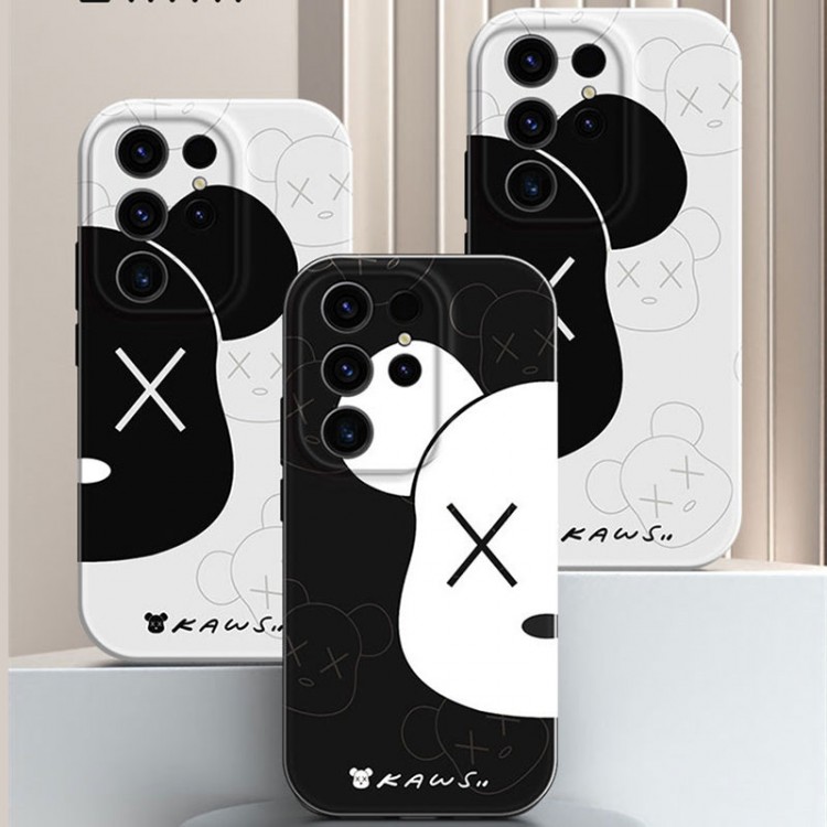 Kaws カウズギャラクシーs23 s24 ultraスマホケースレディース人気 Samsung s24 s23 + ultra iphone 16 14 15 pro plusブランドスマホカバーブランドパロディSamsung s23/s22+/s24ultraケース 人気 キズ防止ブランド軽量サムスンs24 s23/s24+/s23ultra iphone 14 15 16スマホカバー