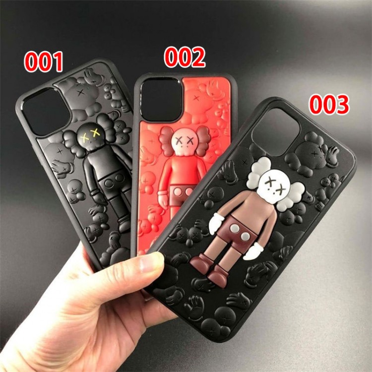 Kaws カウズブランドiPhone16  plus 15 16pro max 16eケース メンズ アイフォン16 pro max 15 14 16 plusハイブランドケース芸能人愛用するブランド アイフォン16  pro15 16 proケースカバー