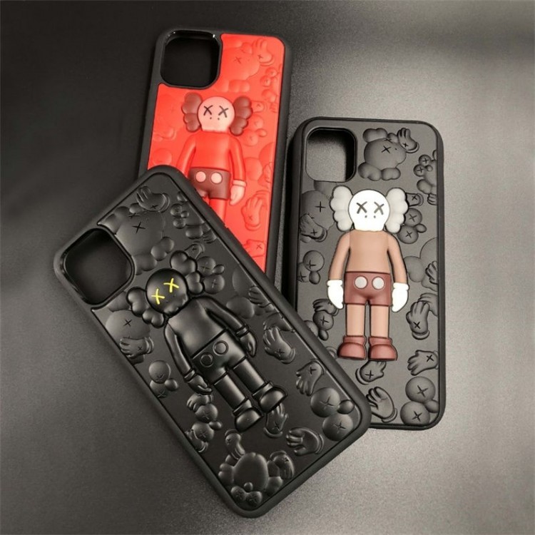Kaws カウズブランドiPhone16  plus 15 16pro max 16eケース メンズ アイフォン16 pro max 15 14 16 plusハイブランドケース芸能人愛用するブランド アイフォン16  pro15 16 proケースカバー