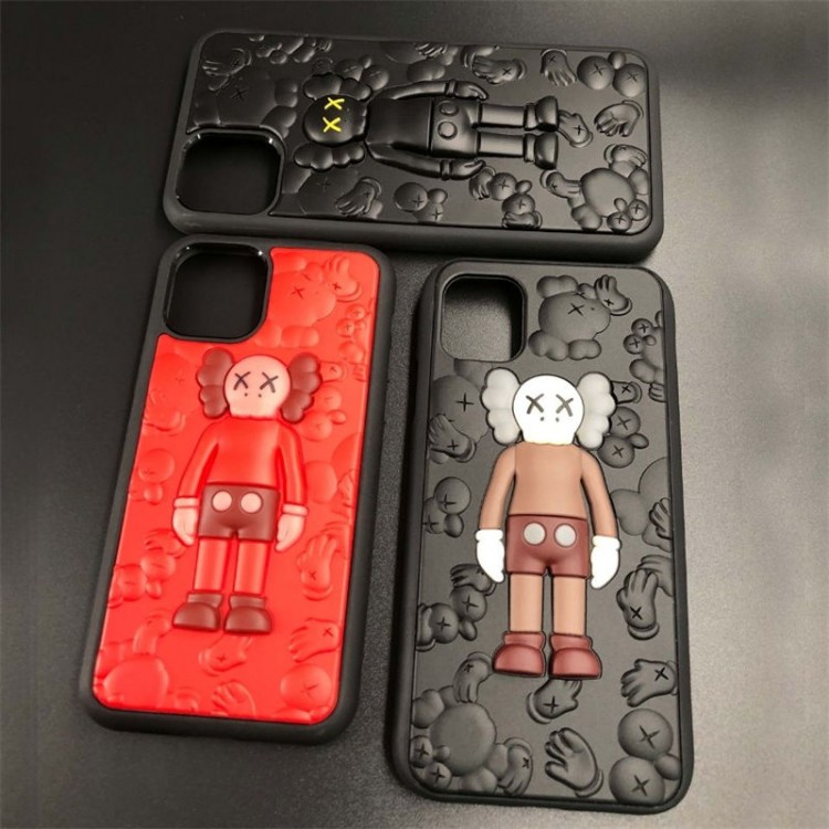 Kaws カウズブランドiPhone16  plus 15 16pro max 16eケース メンズ アイフォン16 pro max 15 14 16 plusハイブランドケース芸能人愛用するブランド アイフォン16  pro15 16 proケースカバー