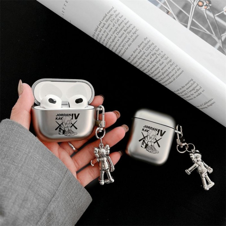 Kaws カウズブランドエアーポッズ プロ3 pro2 4 3 2 max保護ケースAirPods 3 4ブランドケース 携帯便利 ファッションスニーカー形のairpods 4 pro2 pro3ケース ブランド 人気ブランドairpods 4 3/プロ2/ プロ3カバーパロディ