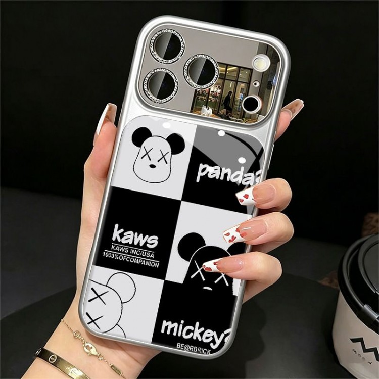 Kaws カウズアイフォン16 pro max 17 AIR 15 14 16 plus 17eハイブランドケースブランドアイフォン16 pro max Air 17 15plus 16プロマックスマホカバー男女兼用アップル AIR 17 16e 15 pro max 16 plusケース全機種対応パロディ