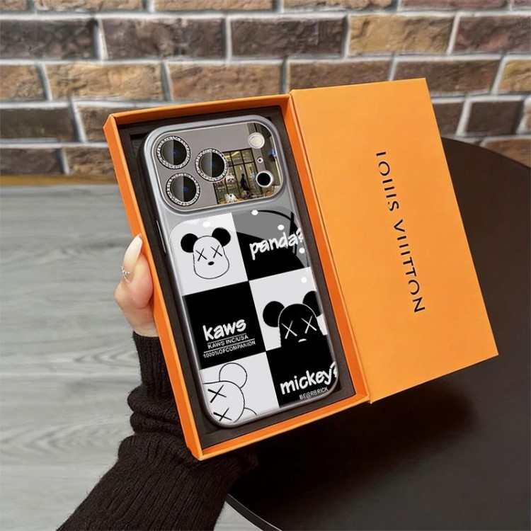 Kaws カウズアイフォン16 pro max 17 AIR 15 14 16 plus 17eハイブランドケースブランドアイフォン16 pro max Air 17 15plus 16プロマックスマホカバー男女兼用アップル AIR 17 16e 15 pro max 16 plusケース全機種対応パロディ