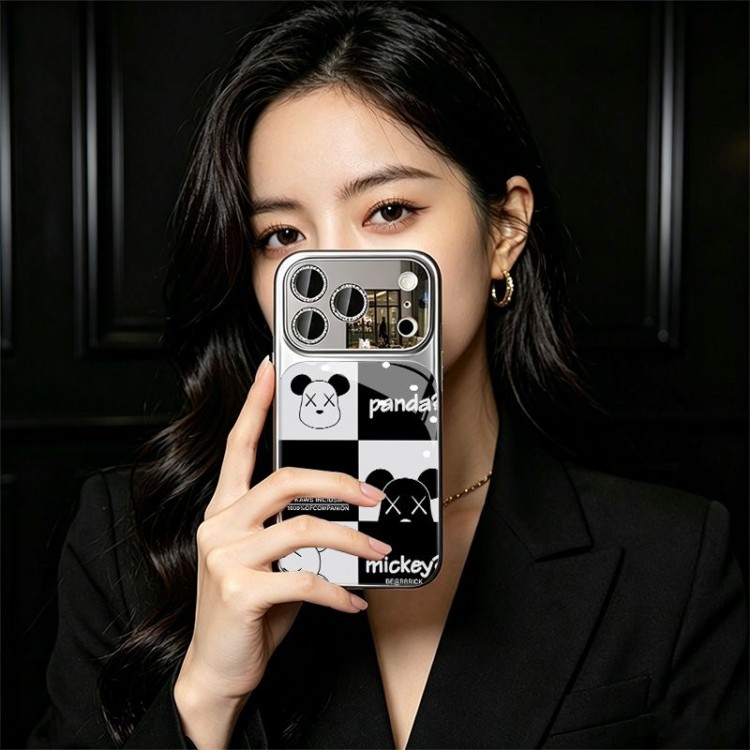 Kaws カウズアイフォン16 pro max 17 AIR 15 14 16 plus 17eハイブランドケースブランドアイフォン16 pro max Air 17 15plus 16プロマックスマホカバー男女兼用アップル AIR 17 16e 15 pro max 16 plusケース全機種対応パロディ