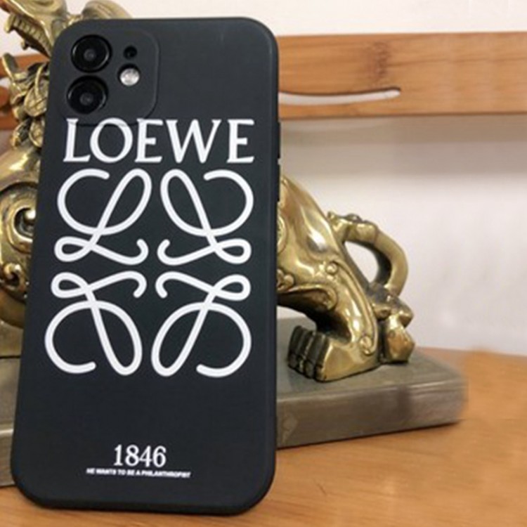 Loewe/ロエベ Galaxy S21/S21+/S21Ultra/s20/s20+/s20ultraケースブランド ブラック派手マット感 滑り止め loewe 経典モノグラム ギャラクシーnote20/note20ultra/note10/note10+フルカバー 耐衝撃 ファッションgalaxy A52/A32/s10ケース 高品質ジャケット男女