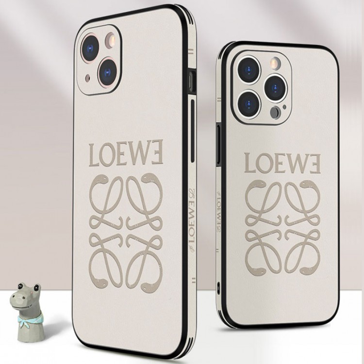 iPhone13pro/13pro max/13スマホケース ロエベ 上質レザー 全面保護 ハイブランド LOEWE アイフォン12pro/12pro max/12フルカバー 落下保護 キズ防止 iphone11pro max/11pro/11ソフトケース 人気柄 フィット 高品質 メンズ レディース