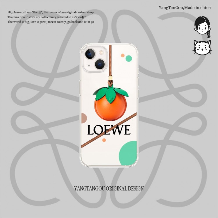 ハイブランド ロエベ IPHONE13pro max/13pro/13mini/13スマホケース かわいい トマト柄 LOEWE アイフォン12pro/12pro max/12mini/12カバー 柔らかい 落下保護 iphone11pro max/11pro/11ソフトケース 高品質 フィット カップル ペア揃い