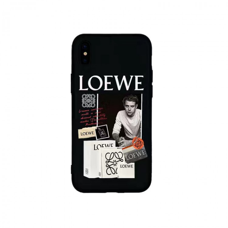 ブランド ロエベ iphone13/13mini/13pro/13pro maxカバー 個性デザイン クリア loewe アイフォン12Pro/12mini/12/12pro maxケース 定番ロゴ柄 ラバー印刷 黄変防止 iphone11pro/11pro max/11ケース 耐久性 フィット 男子 レディース