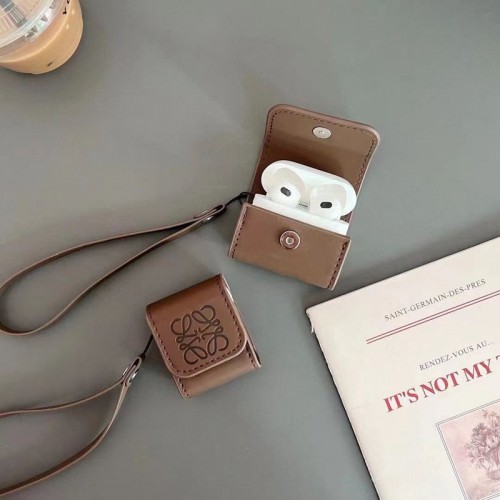 ブランドロエベエアーポッズpro2保護ケースairpods proカバー 軽量 紛失防止AirPods 3ブランドケース 携帯便利 ファッションブランドairpods 3/プロカバーパロディ