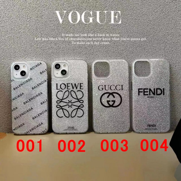 LOEWE ロエベブランドiPhone14pro maxケース Balenciaga バレンシアガ Loewe Gucci Fendi  メンズブランドアイフォン14プロマック/13/12/11スマホカバー男女兼用芸能人愛用するブランドカバー