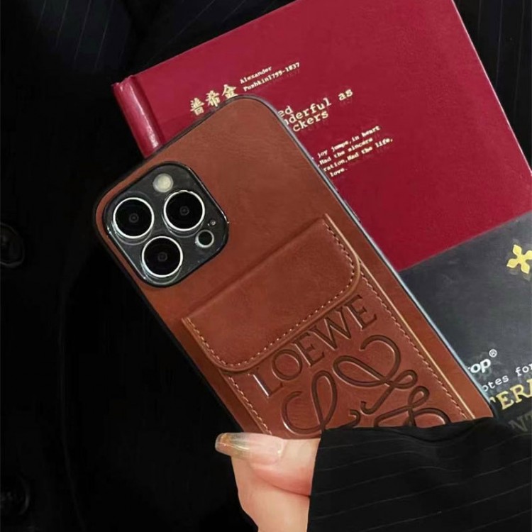 LOEWE ロエベiPhone 16e 15 plus 16 pro maxブランドスマホケースブランドアイフォン16 pro max 15plus 16プロマックスマホカバー男女兼用芸能人愛用するブランドアイフォン16  pro15 16 proケースカバー