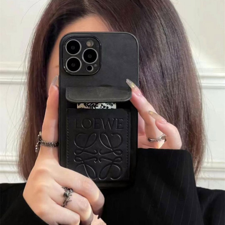 LOEWE ロエベiPhone 16e 15 plus 16 pro maxブランドスマホケースブランドアイフォン16 pro max 15plus 16プロマックスマホカバー男女兼用芸能人愛用するブランドアイフォン16  pro15 16 proケースカバー