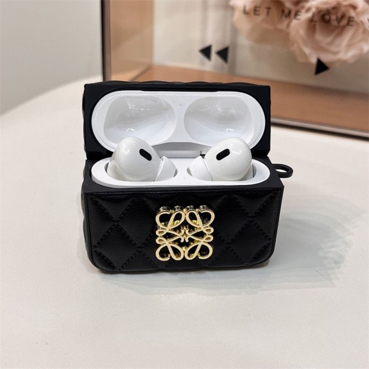 LOEWE ロエベAirPods 3 4ブランドケース 携帯便利 ファッションかわいいエアーポッズプロ3/4/3/2/1カバー個性 airpods 4 pro2 pro3ケース ブランド 人気ブランド若者オシャレエアーポッズ4 3 pro2/proケース耐衝撃