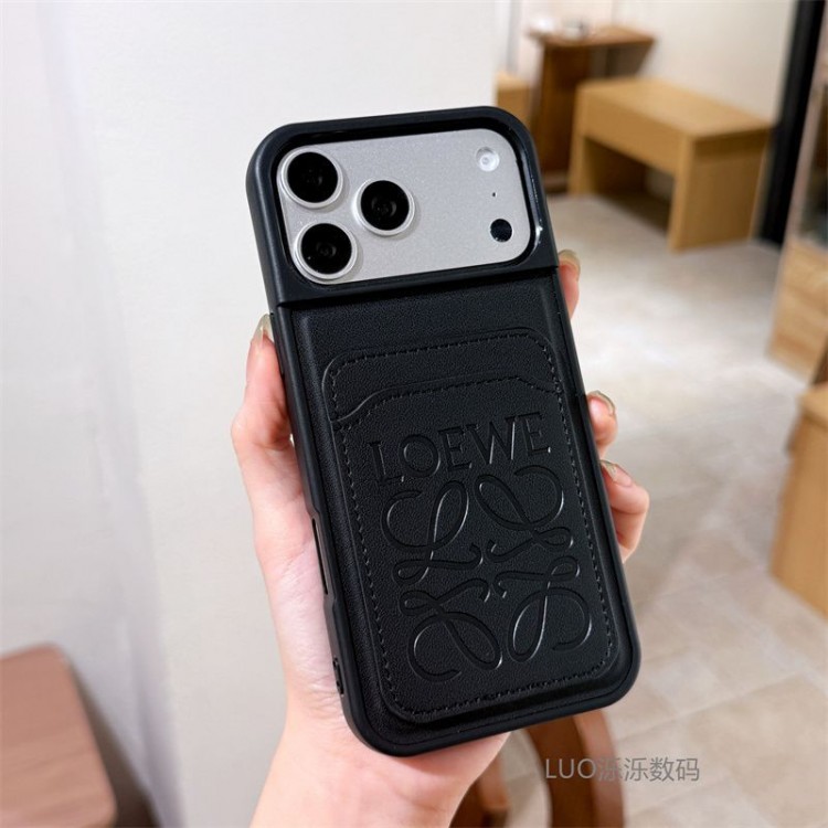 LOEWE ロエベブランドiPhone 18pro air 16 17 pro 15 16pro max ケースメンズiPhone 18 16 17 17e 15pro max 16pro スマホカバー耐衝撃オシャレアップル 18 AIR 17 16e 15 pro max 16 plusケース全機種対応パロディ